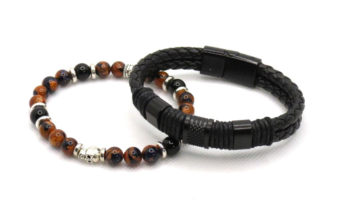 #11 Bracelet double pour homme