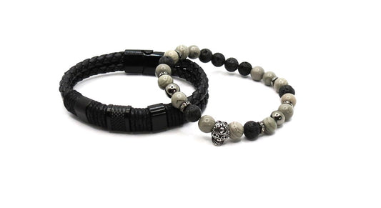 #13 Bracelet double pour homme