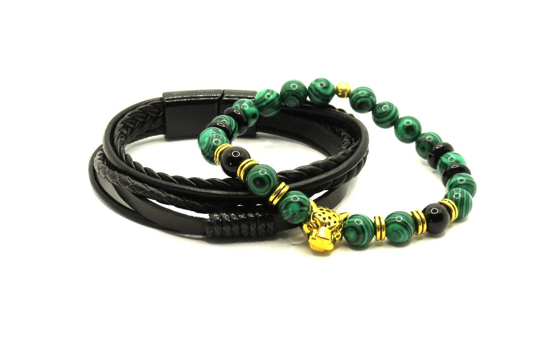 #8  Bracelet double pour homme